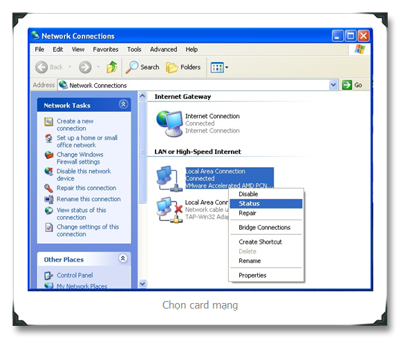Cấu hình DNS cho Windows XP 21